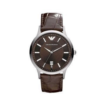 Emporio Armani AR2413 Erkek Deri Kordon Kuvars Saat