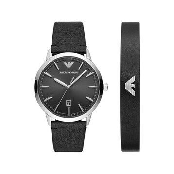 Emporio Armani AR80064SET Erkek Kol Saati ve Bileklik Seti