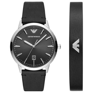 Emporio Armani AR80064SET Erkek Kol Saati ve Bileklik Seti