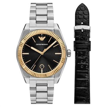 Emporio Armani AR80077SET Erkek Kol Saati ve Yedek Kordon