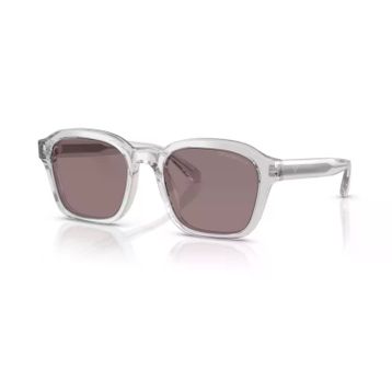 Emporio Armani EA 4245U 62507N 54 Unisex Kare Şeffaf Kemik Güneş Gözlüğü