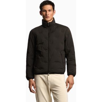Emporio Armani EM003045 AF18232 U8120 Haki Logolu Regular Fit Dik Yaka Erkek Mont