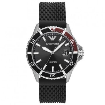 Emporio Armani Siyah Kordon Kol Saati