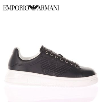 Emporio Armani X4X653 XR083 00930 Gri Erkek Sneaker Ayakkabı