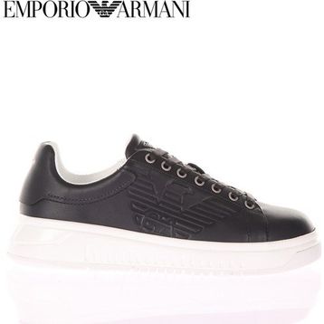 Emporio Armani X4X653 XR083 00930 Gri Erkek Sneaker Ayakkabı