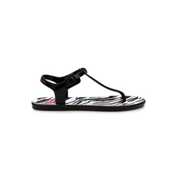 Emporio Armani XFQ005-XK206-Q721 Siyah Kadın Sandalet