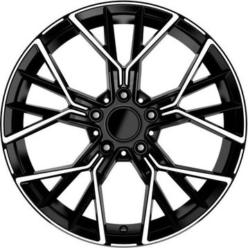 EMR DY710-06 9.5X20" -5X120 Et40 72.6 Black Diamond 4 Adet Jant