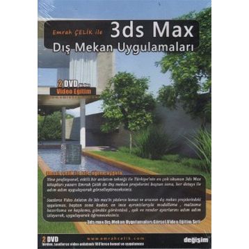 EMRAH ÇELİK ILE 3DS MAX DIŞ MEKAN UYGULAMALARI (2 ADET DVD) - EMRAH ÇELİK