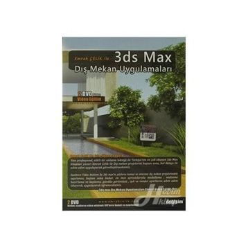 EMRAH ÇELİK ILE 3DS MAX DIŞ MEKAN UYGULAMALARI (2 ADET DVD) - EMRAH ÇELİK