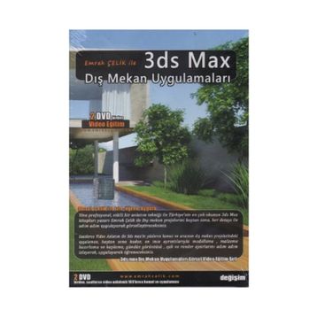 EMRAH ÇELİK ILE 3DS MAX DIŞ MEKAN UYGULAMALARI (2 ADET DVD) - EMRAH ÇELİK