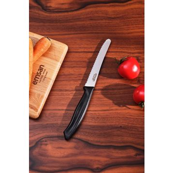 Emsan 22 cm Siyah Nix Domates Bıçağı