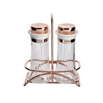 Emsan 600.15.01.1203 Olla Rose Gold Tuzluk Biberlik