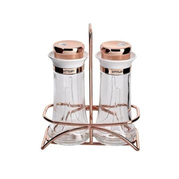 Emsan 600.15.01.1203 Olla Rose Gold Tuzluk Biberlik