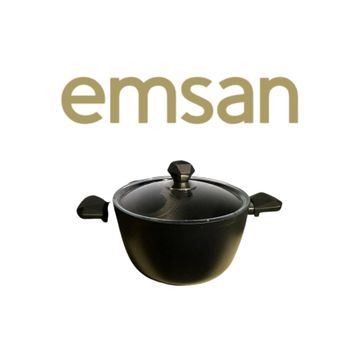 Emsan Alfa 24 cm Granit Derin Tencere