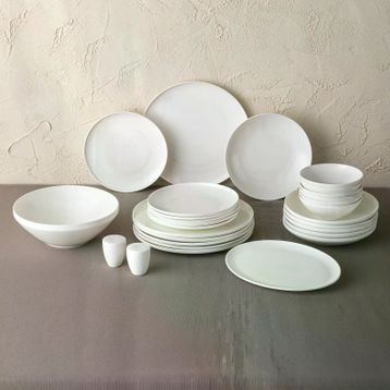Emsan Alya Beyaz 53 Parça 12 Kişilik Yemek Takımı