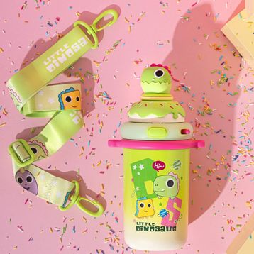 Emsan Baby Dinosaur Yeşil 450 ml Termos