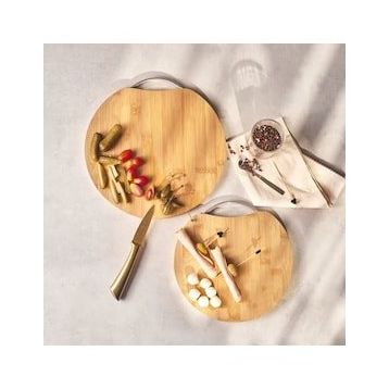 Emsan Bambu Circle 2'li Kesme Tahtası
