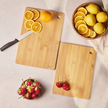 Emsan Bambu Master Chop 2'li Kesme Tahtası