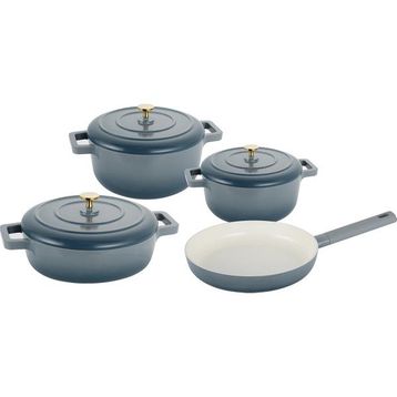 Emsan Blue Royal 7 Parça Tencere Seti