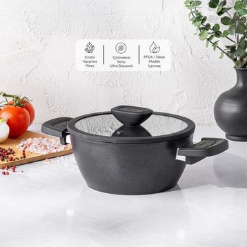 Emsan Diamente 20 cm Derin Tencere