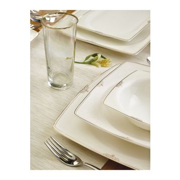 Emsan Fine Bone Estiva Gold 61 Parça 12 Kişilik Yemek Takımı