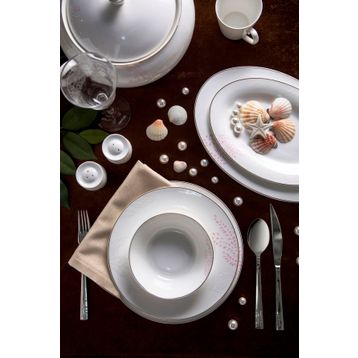 Emsan Fine Pearl Sakura 83 Parça Yemek Takımı