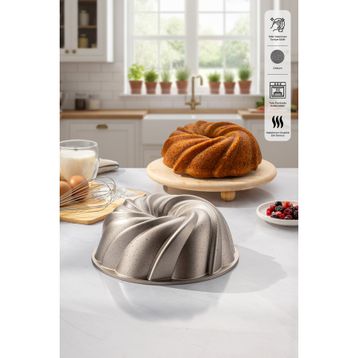 Emsan Golden Cake 25 cm Döküm Kek Kalıbı