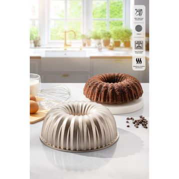 Emsan Golden Stone 25 cm Döküm Kek Kalıbı
