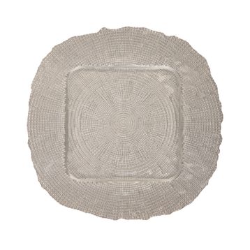 Emsan Gümüş Kare Supla 35 Cm