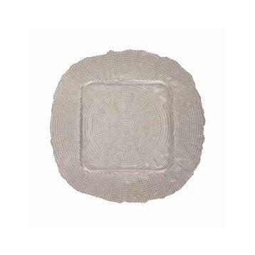 Emsan Gümüş Kare Supla 35 Cm