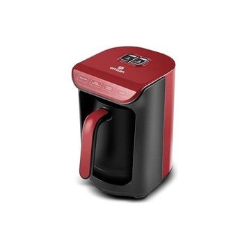 Emsan Hatır Közde Cherry Red Türk Kahve Makinesi