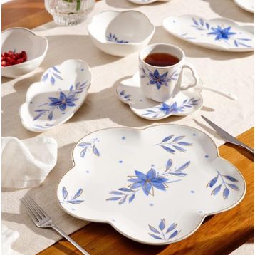 Emsan İntense Blue 32 Parça 6 Kişilik Kahvaltı Seti