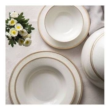 Emsan Legacy Riva New Bone 60 Parça Yemek Takımı