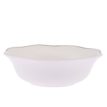 Emsan Lotus Fine Bone Gold 18 Parça 6 Kişilik Yemek Takımı