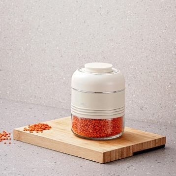 Emsan Moko 420 ml Ekru Saklama Kavanozu