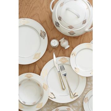 Emsan New Bone Ebrar 60 Parça Yemek Takımı
