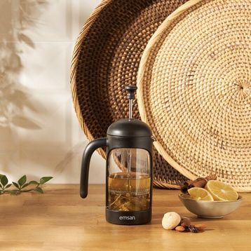 Emsan Simple Pembe 26 cm French Press