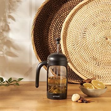 Emsan Simple Pembe 26 cm French Press
