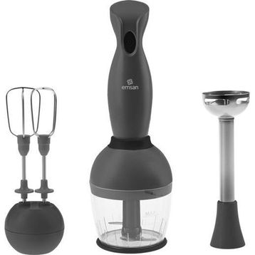 Emsan Space Gray 1000 watt Profoodmix 3'lü Blender
