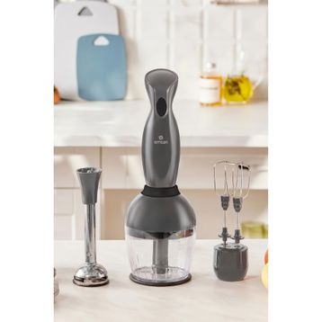 Emsan Space Gray 1000 watt Profoodmix 3'lü Blender