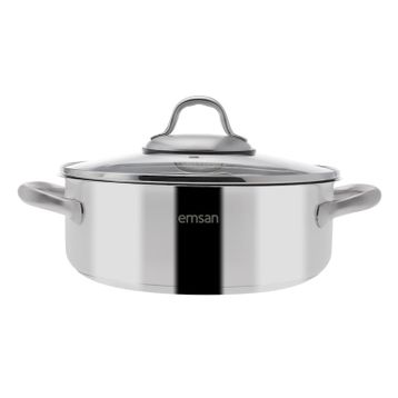 Emsan Steel Force 22 cm Derin Tencere
