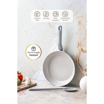 Emsan Swiss Cyrstal RS Gri 26 cm Tava