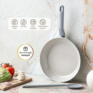 Emsan Swiss Cyrstal RS Gri 26 cm Tava