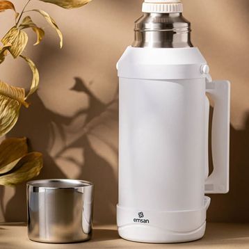 Emsan Thermafort Beyaz 1500 ml Termos