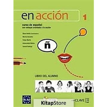 EN ACCION 1 LIBRO DEL ALUMNO (DERS KITABI + CD) İSPANYOLCA TEMEL VE ORTA-ALT SEVIYE - ELENA VERDIA