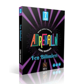 En Yayınları - 7. Sınıf Fen Bilimleri Adrenalin Soru Bankası