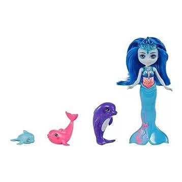 Enchantimals GJX43 Dorinda Dolphin Aile Serileri Oyun Seti