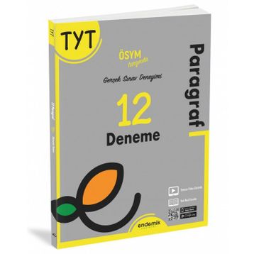Endemik Yayınları - TYT 8 Deneme Sınavı