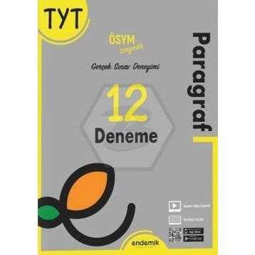 Endemik Yayınları TYT Paragraf 12 Deneme