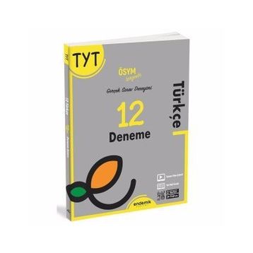 Endemik Yayınları TYT Türkçe 12 Denemesi